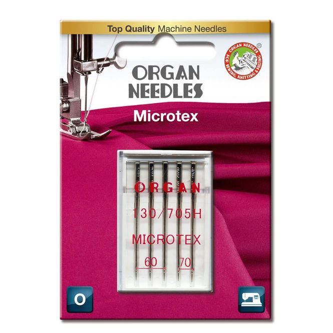 Hovedbilde Organ Microtex silkenål #60-70 5pk