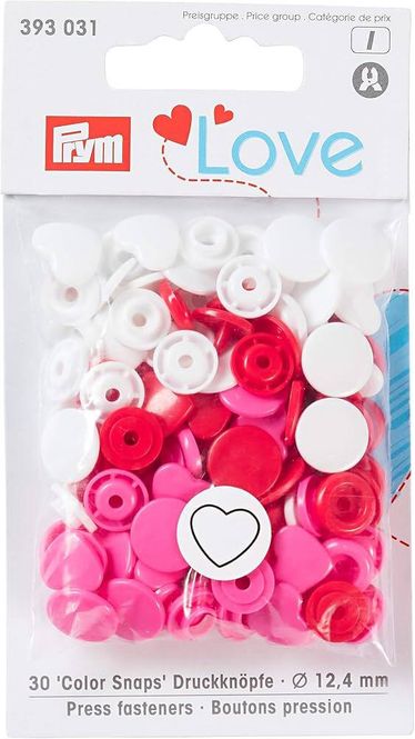 Hovedbilde Prym Love Color Snaps 12,4mm 30stk