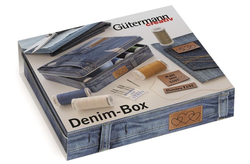 Gütermann Denim Trådpakke 12x100m