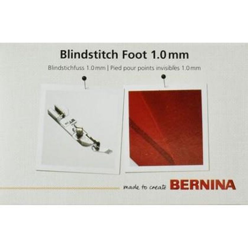 Bernina Trykkfot Blindsømsfot 1,0mm (Overlock/Coverstitch)