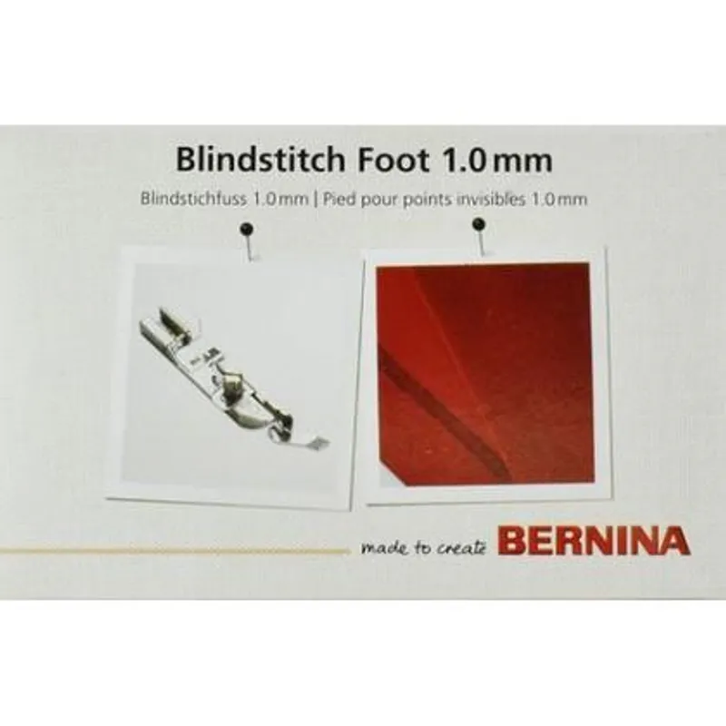 Bernina Trykkfot Blindsømsfot 1,0mm (Overlock/Coverstitch)
