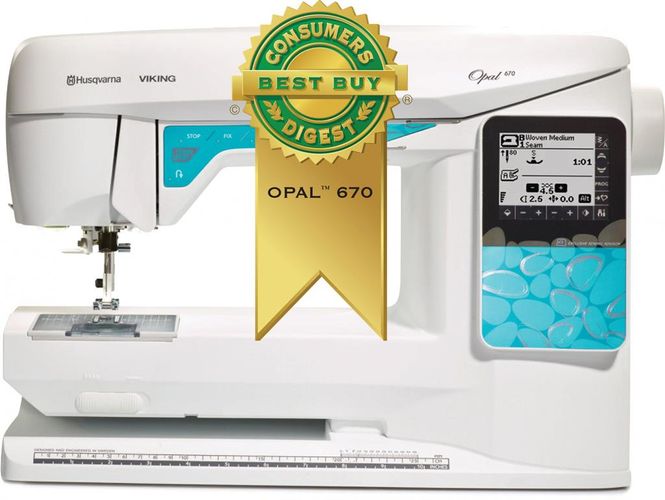 Hovedbilde Husqvarna Viking Opal 670 Symaskin