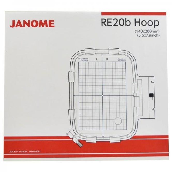 Hovedbilde Janome Broderiramme RE20B 140x200mm