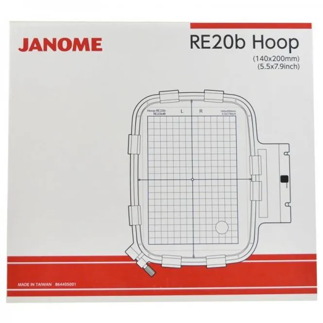 Hovedbilde Janome Broderiramme RE20B 140x200mm