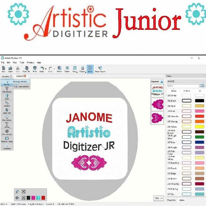Hovedbilde Janome Artistic Digitizer Jr. V.1,5
