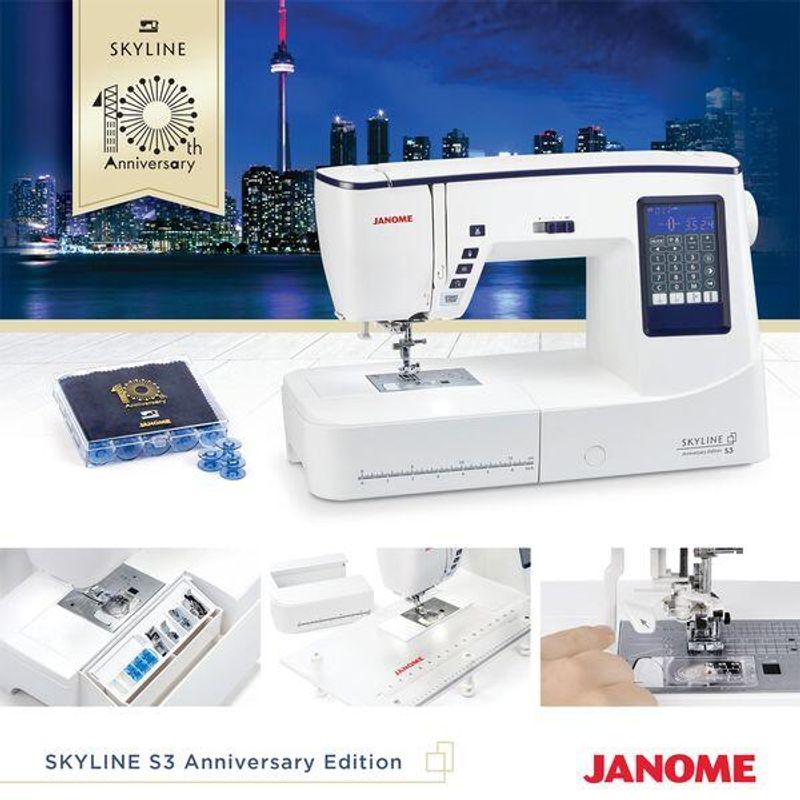 Janome Skyline S3 Anniversary Edition Symaskin