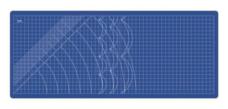 KAI Skjærematte 600x1430x2mm