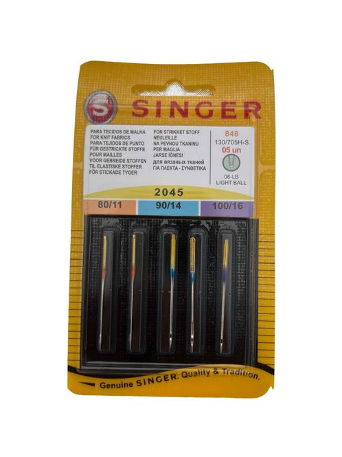 Hovedbilde Singer Stretchnål #80-100 5pk