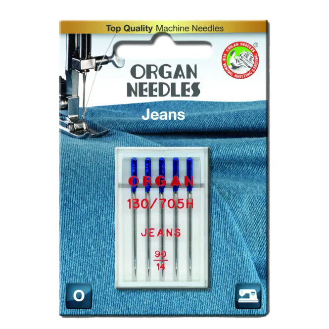 Hovedbilde Organ Jeansnål #90 5pk