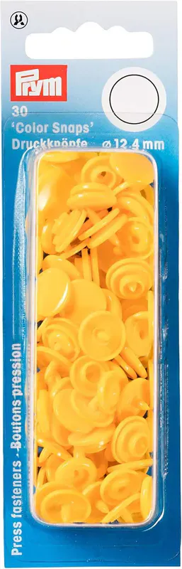 Prym Color Snaps Trykknapp 12,4mm 30 stk Runde