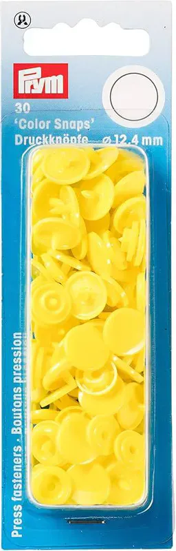 Prym Color Snaps Trykknapp 12,4mm 30 stk Runde