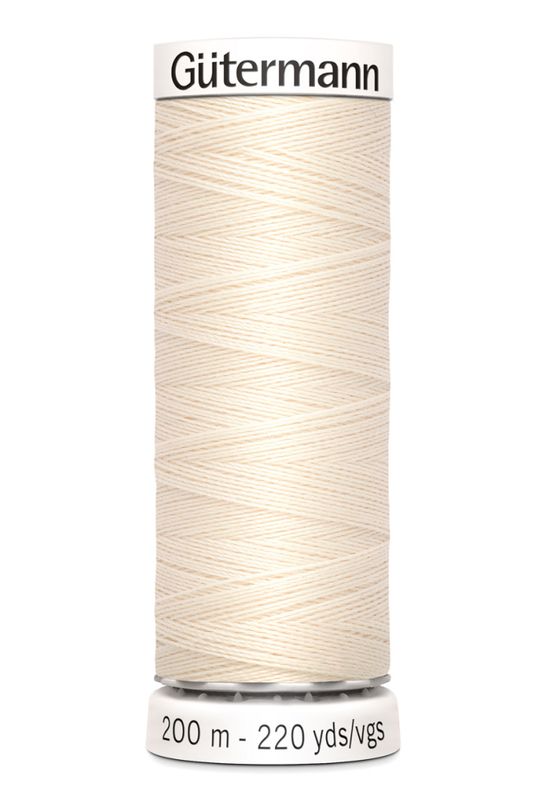 Gütermann No. 100 Polyester 200m sytråd
