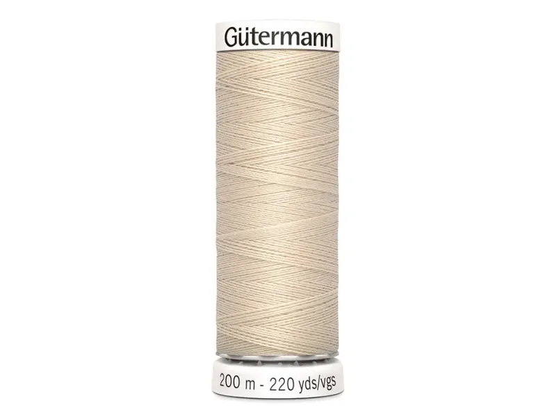 Gütermann No. 100 Polyester 200m sytråd